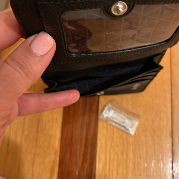 Botkier Soho leather Mini Wallet in Black and Silver.New with tag. - Picture 5 of 8